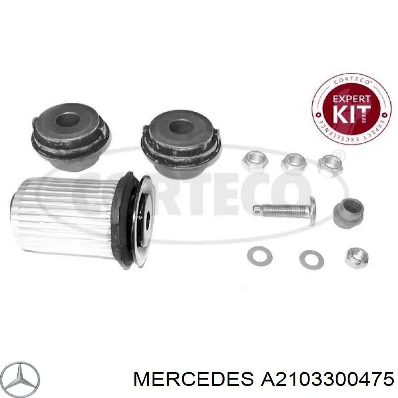 Compre A2103300475 Mercedes Bloco silencioso dianteiro do braço oscilante inferior