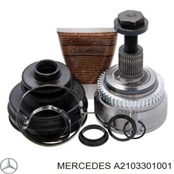 A2103301001 Mercedes Semieixo (acionador) dianteiro direito