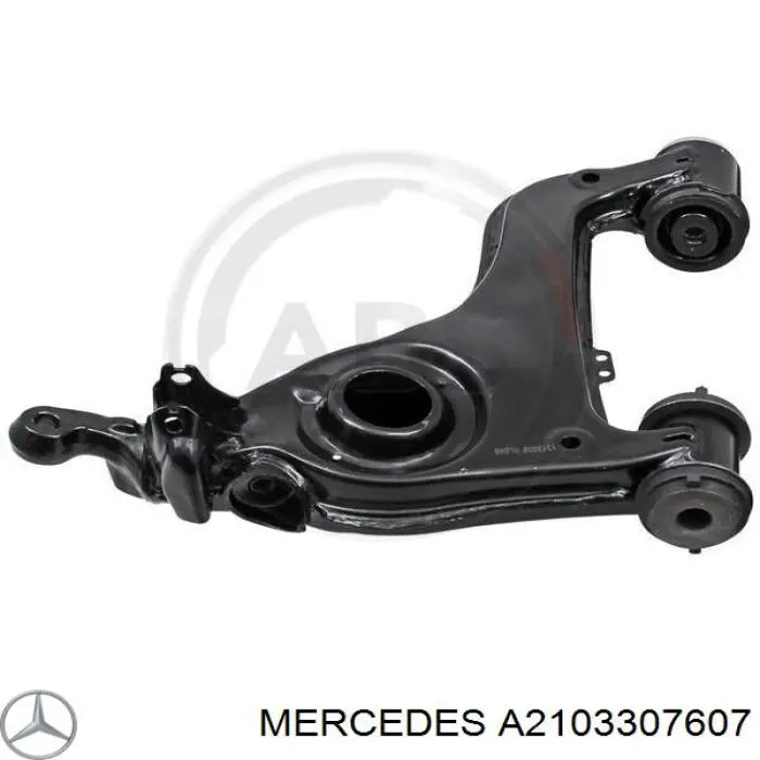 A2103307607 Mercedes Braço oscilante inferior esquerdo de suspensão dianteira