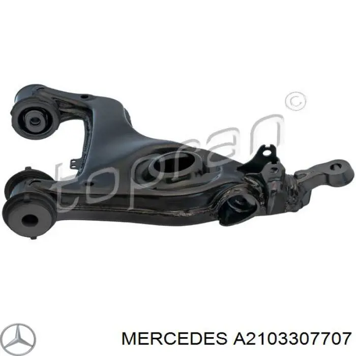 Braço oscilante inferior direito de suspensão dianteira Mercedes A2103307707 preço, a partir de 95,51 USD