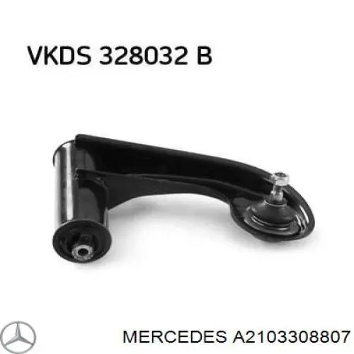 Braço oscilante superior direito de suspensão dianteira Mercedes A2103308807 preço, a partir de 52,87 USD