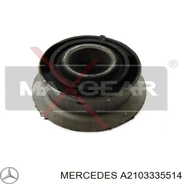 Bloco silencioso dianteiro do braço oscilante inferior A2103335514 Mercedes