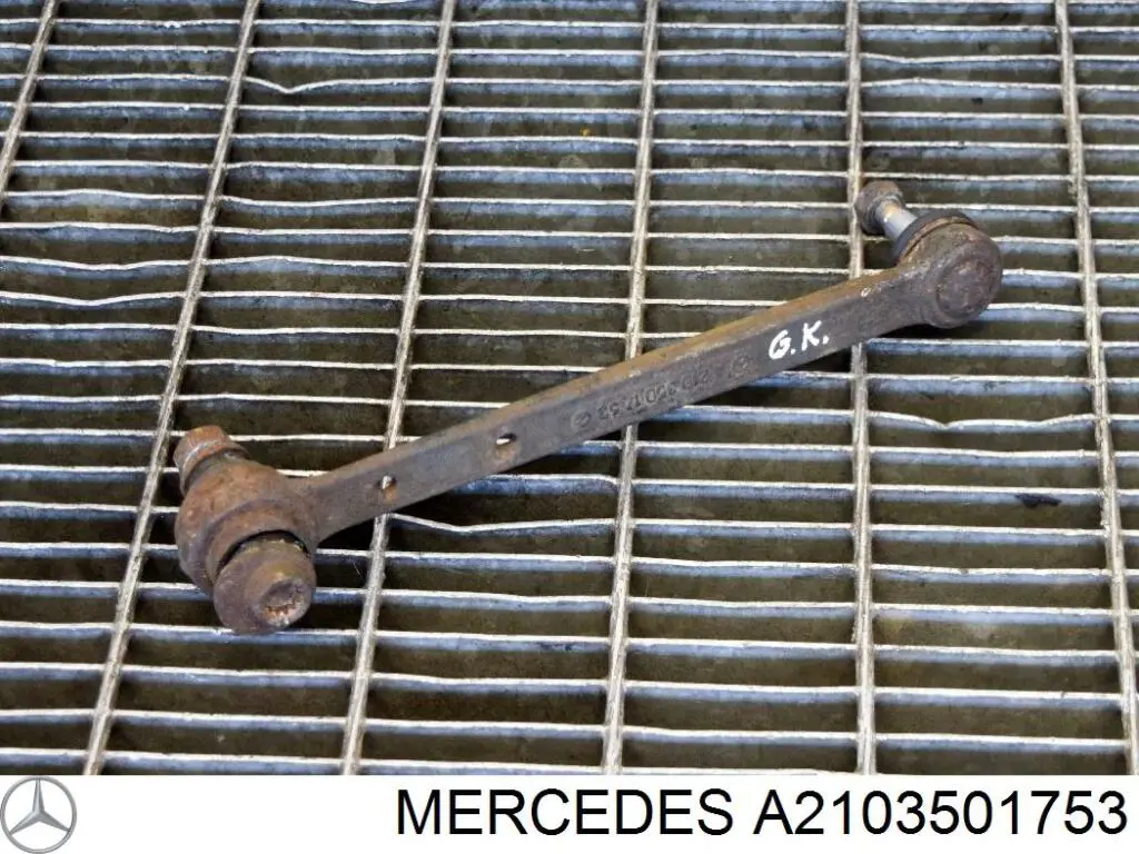 A2103501753 Mercedes Barra transversal de suspensão traseira