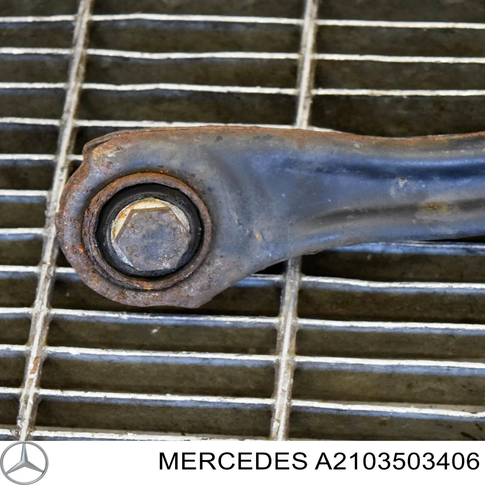 Compre A2103503406 Mercedes Braço oscilante superior esquerdo/direito de suspensão traseira