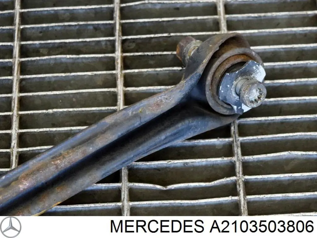 Compre A2103503806 Mercedes Braço oscilante (tração) longitudinal inferior esquerdo/direito de suspensão traseira