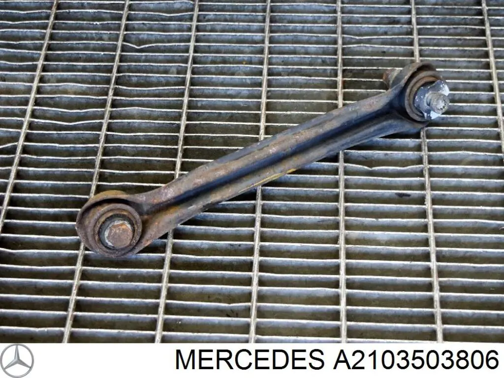 A2103503806 Mercedes Braço oscilante (tração) longitudinal inferior esquerdo/direito de suspensão traseira