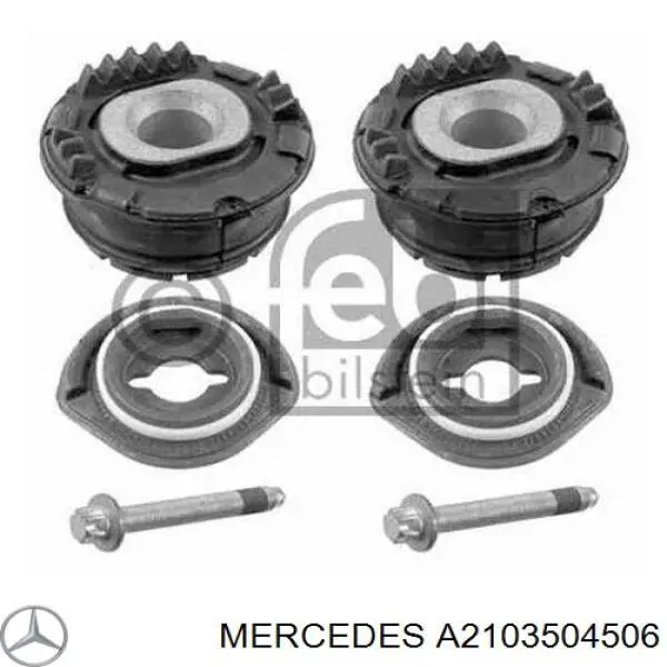 A2103504506 Mercedes Parafuso de fixação do braço oscilante superior traseiro, kit