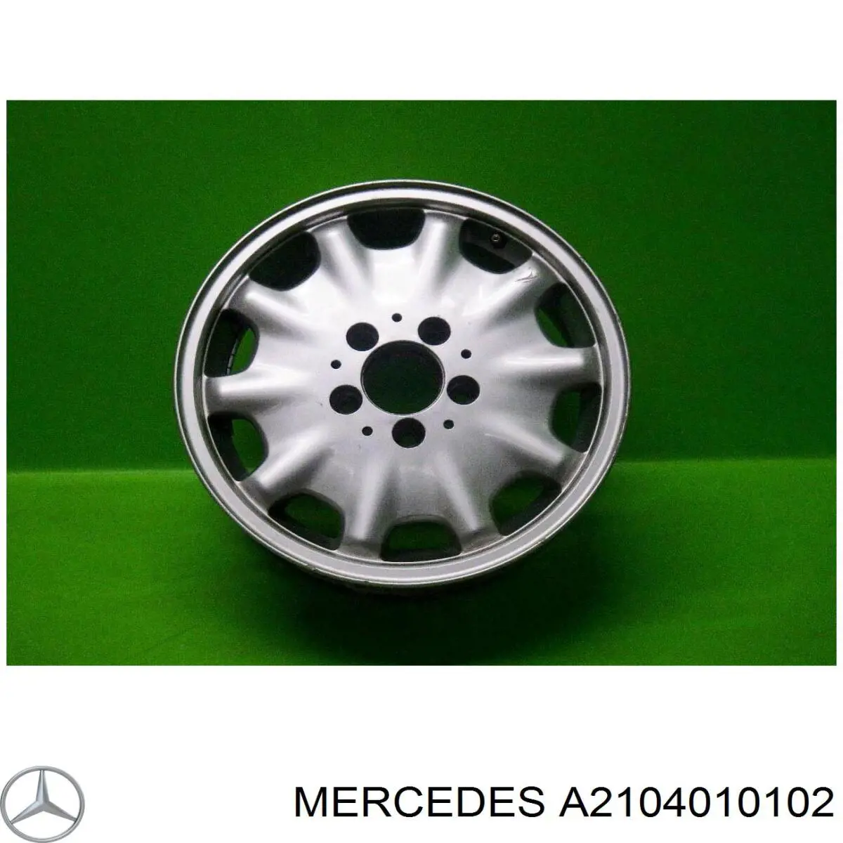 2104010102 Mercedes Discos de roda de aleação ligeira (de aleação ligeira, de titânio)
