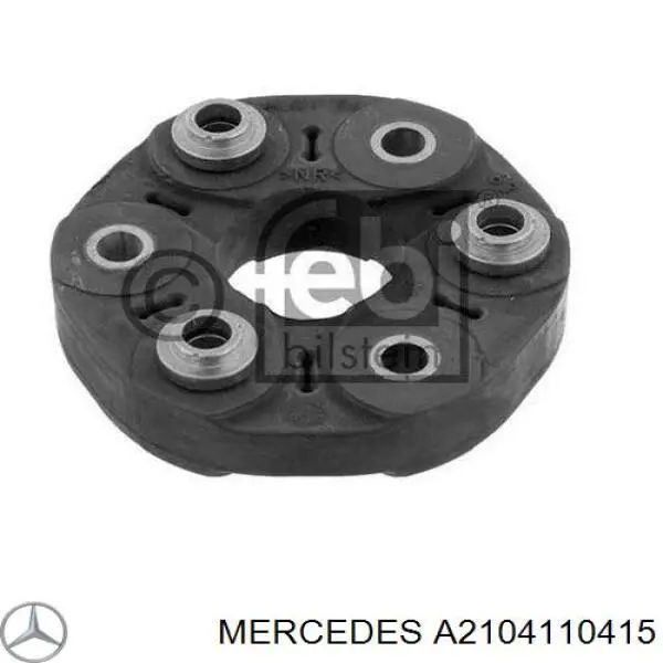 A2104110415 Mercedes Acoplamento elástico do veio de transmissão