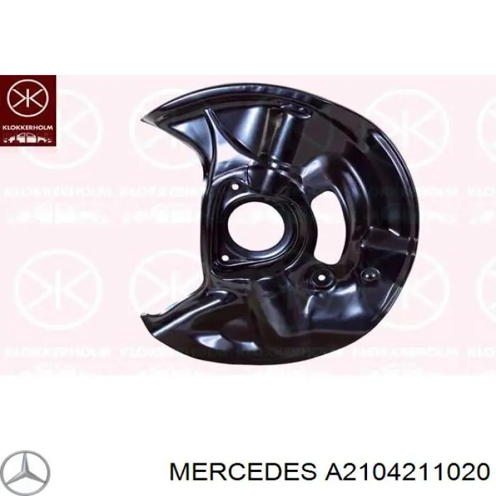 Proteção do freio de disco dianteiro esquerdo Mercedes A2104211020 preço, a partir de 36,49 USD