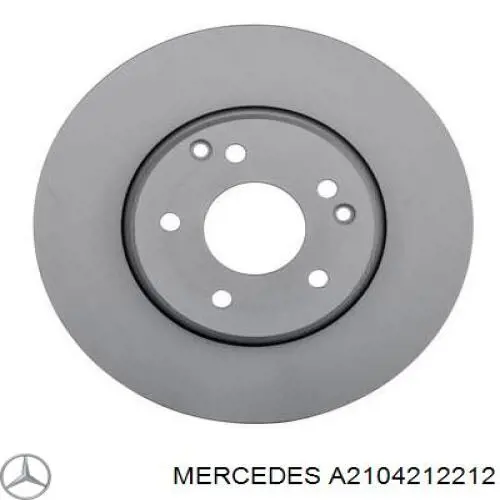 Disco do freio dianteiro Mercedes A2104212212 preço, a partir de 60,29 USD