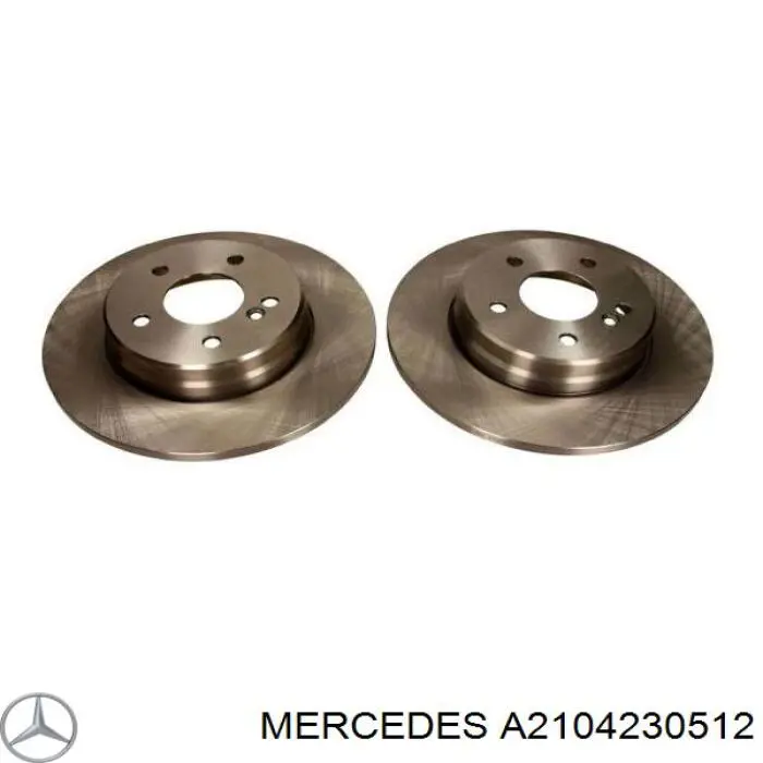 Disco do freio traseiro Mercedes A2104230512 preço, a partir de 42,65 USD