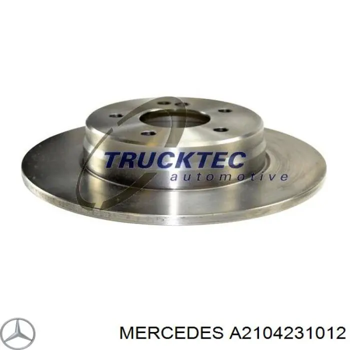 Disco do freio traseiro Mercedes A2104231012 preço, a partir de 40,06 USD