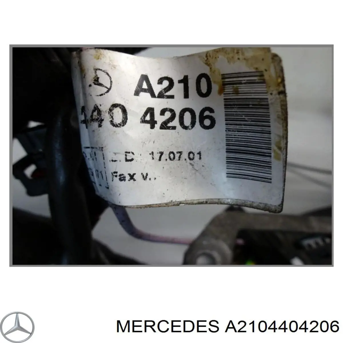Fios isolados da seção de motor Mercedes A2104404206 preço, a partir de 1256,08 USD