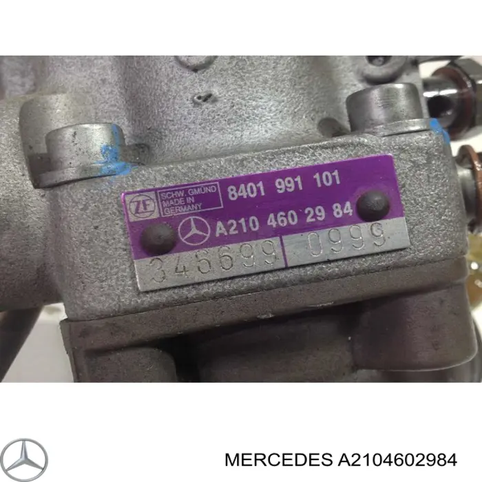 A2104602984 Mercedes Cremalheira da direção
