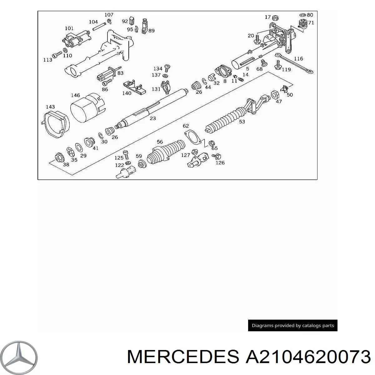A2104620073 Mercedes 