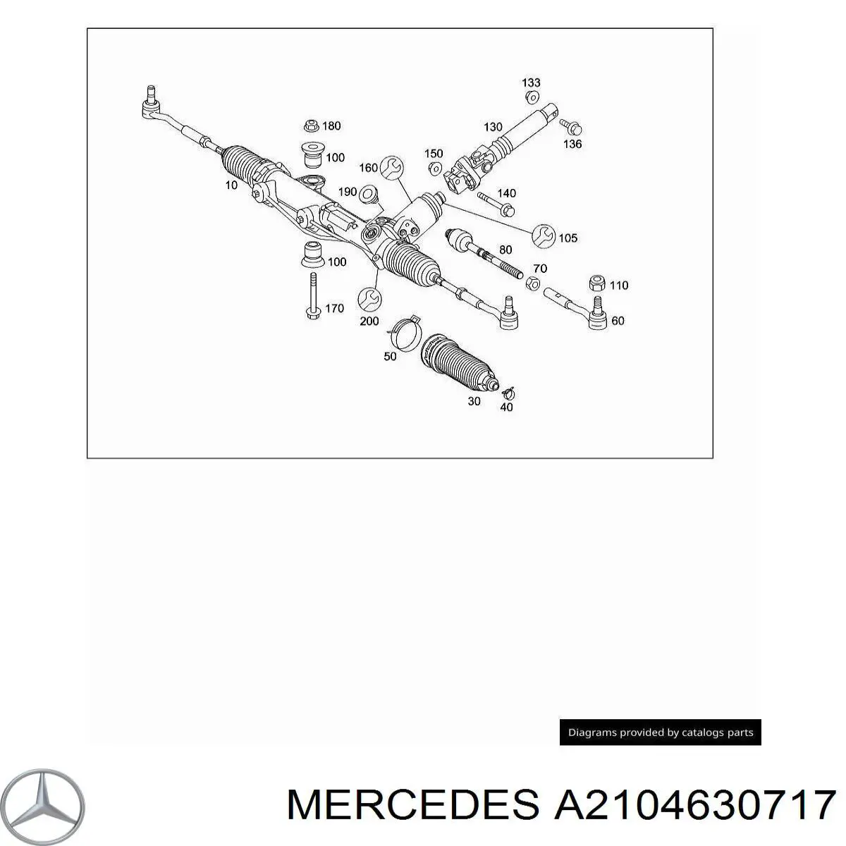  Mercedes A2104630717 preço, a partir de 6,15 USD