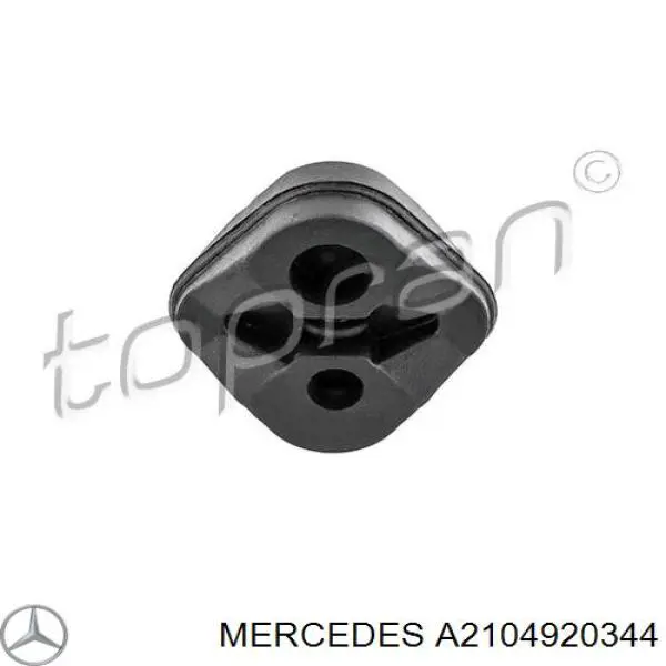 Compre A2104920344 Mercedes Coxim de fixação do silenciador