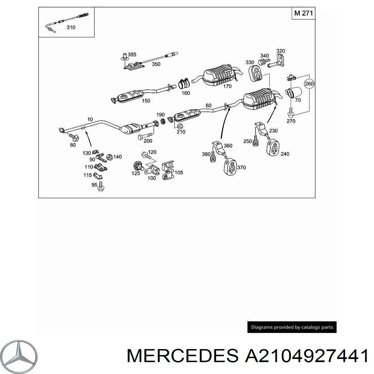 A2104927441 Mercedes 