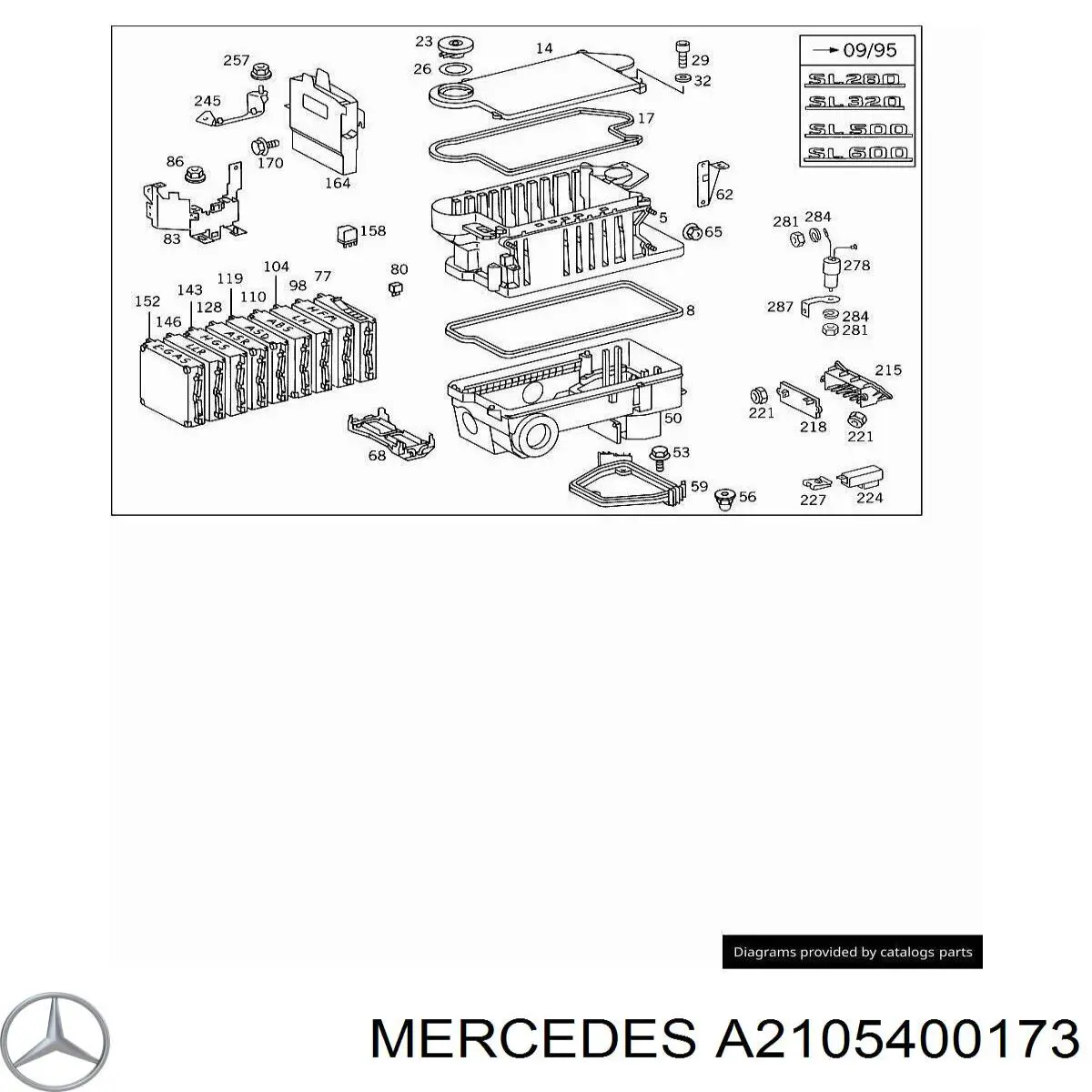  Mercedes A2105400173 preço, a partir de 37,77 USD
