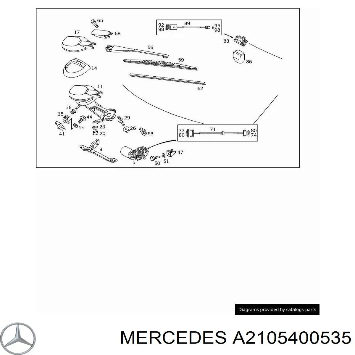 A2105400535 Mercedes 