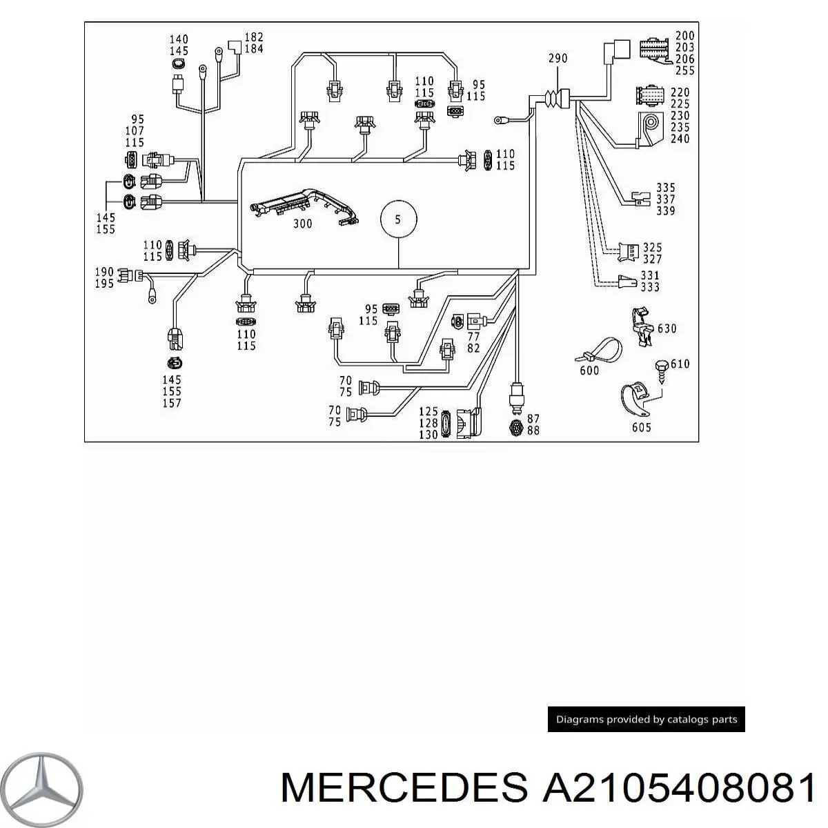  Mercedes A2105408081 preço, a partir de 18,87 USD