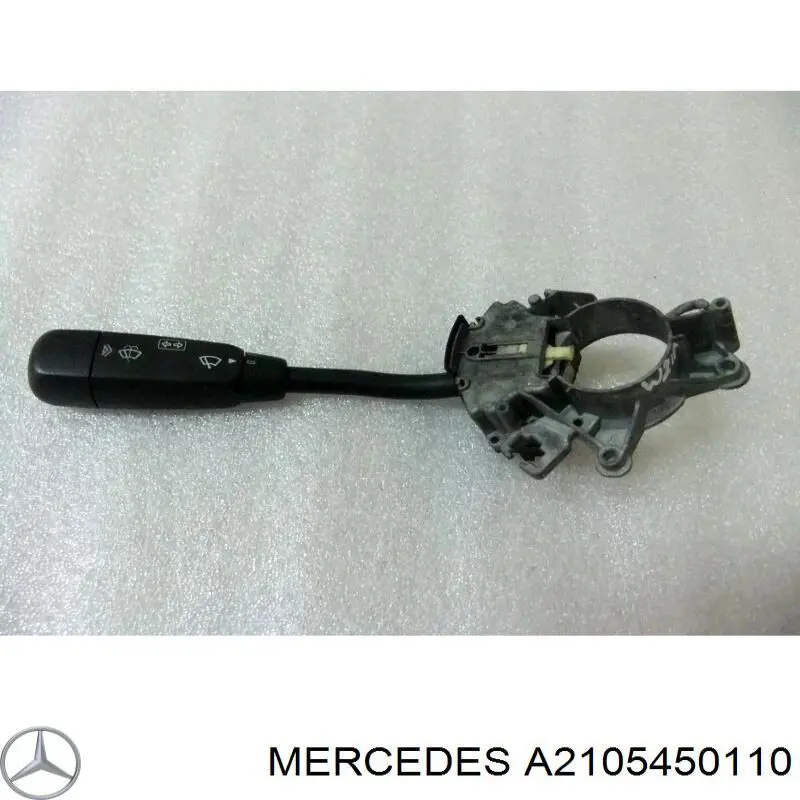 A2105450110 Mercedes Comutador esquerdo instalado na coluna da direção