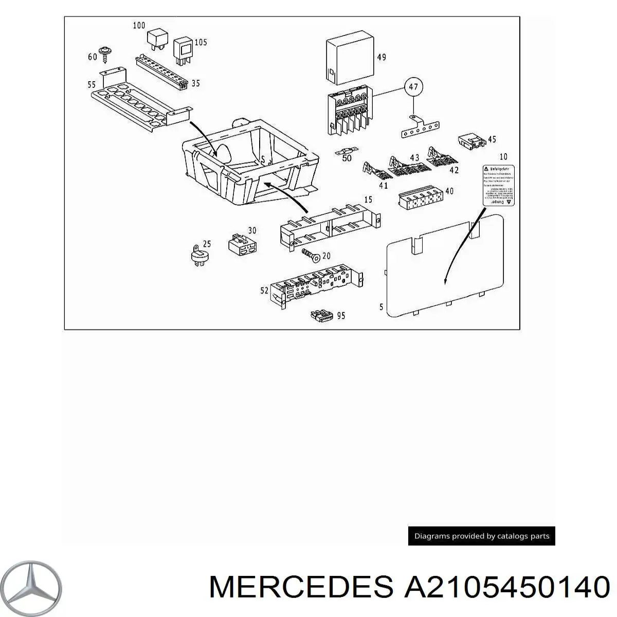 A2105450140 Mercedes 