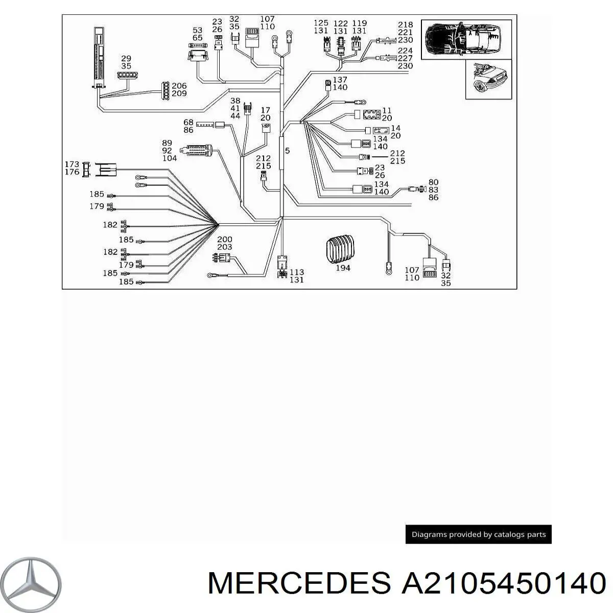 Compre A2105450140 Mercedes 