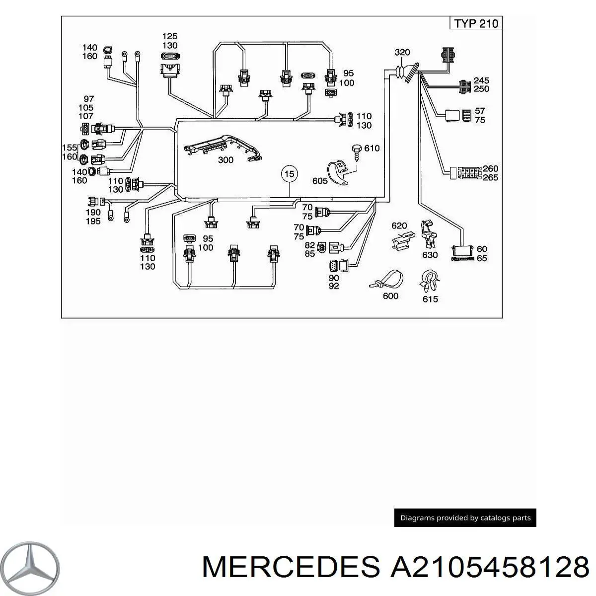 A2105458128 Mercedes 