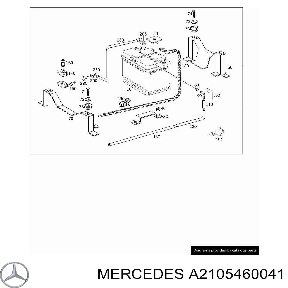  Mercedes A2105460041 preço, a partir de 28,94 USD