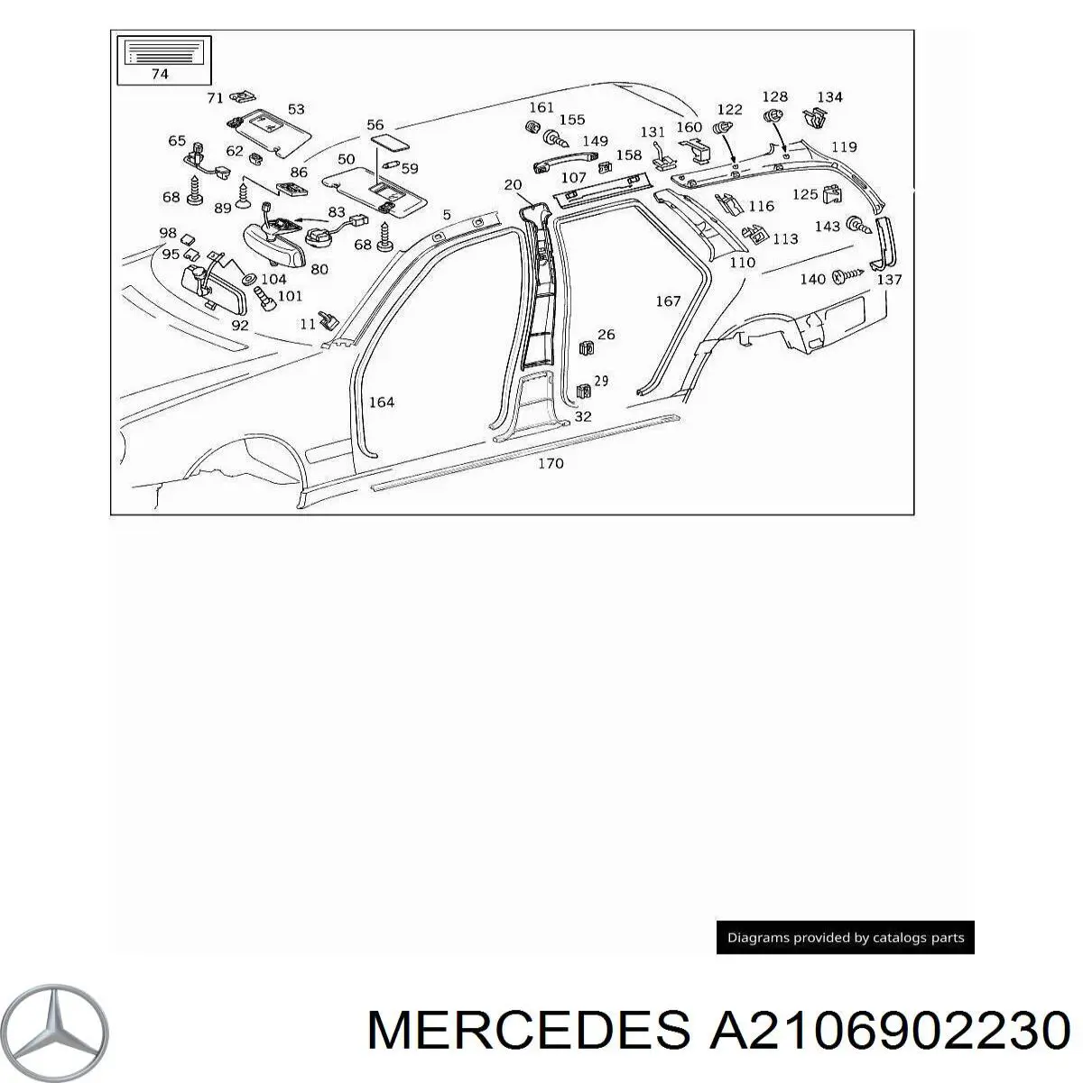 A21069022309B51 Mercedes 