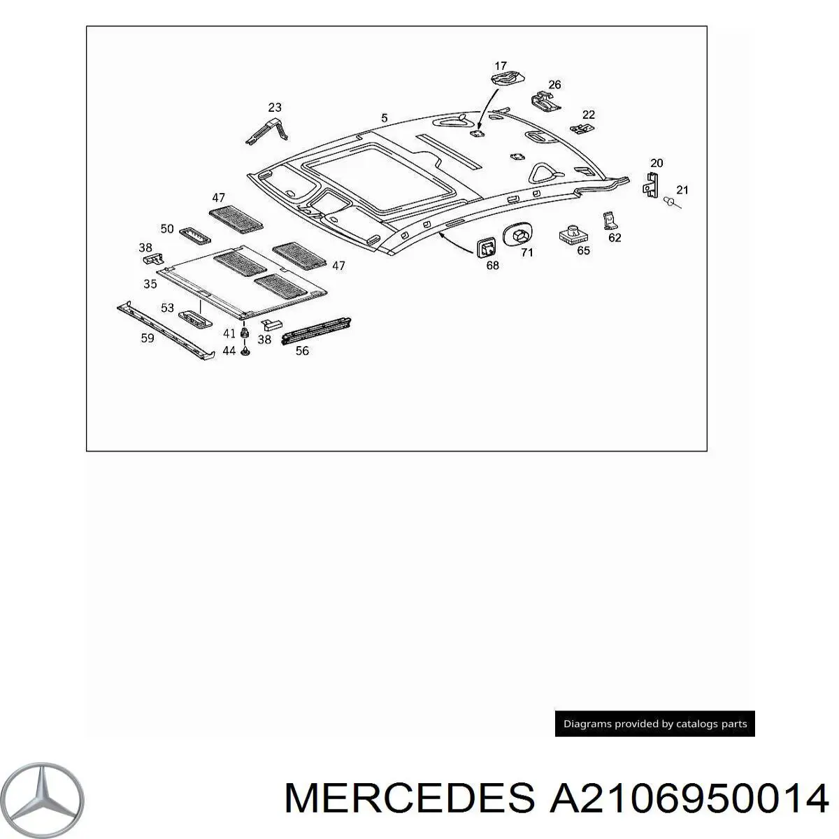 A2106950014 Mercedes 