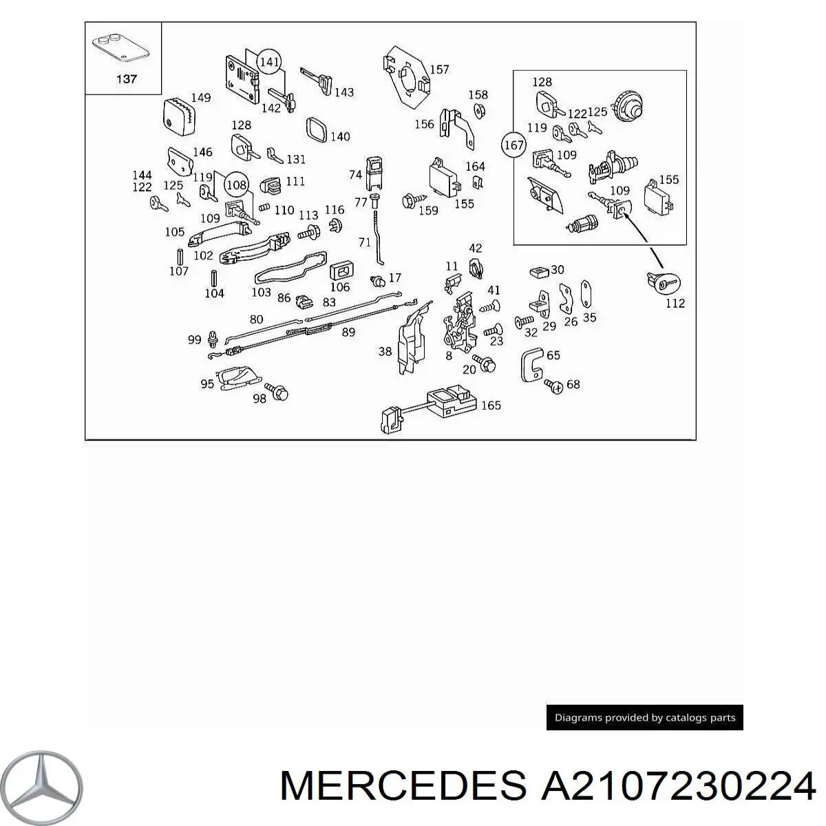 A2107230224 Mercedes 