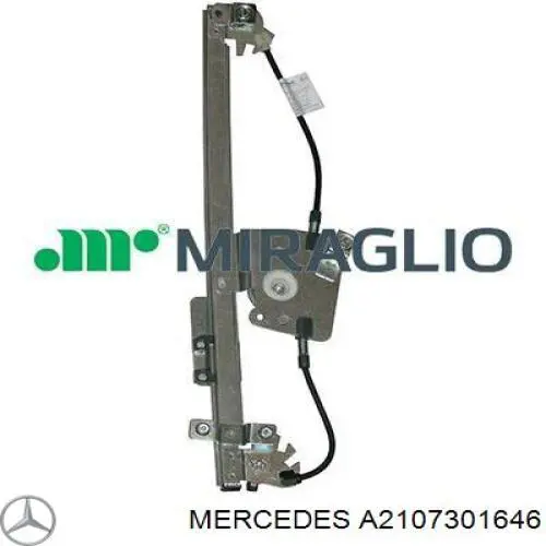 Mecanismo de acionamento de vidro da porta traseira direita Mercedes A2107301646 preço, a partir de 47,15 USD