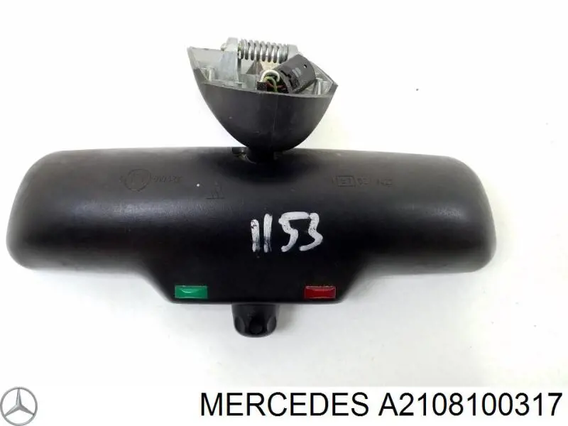 A2108100317 Mercedes Espelho de salão interno