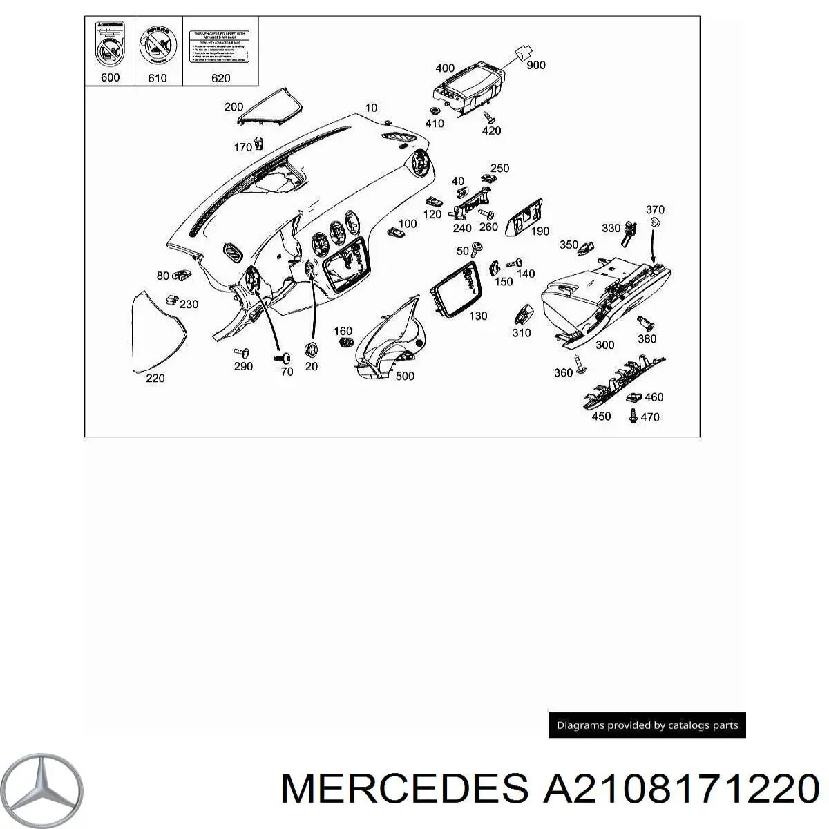 A2108171220 Mercedes 