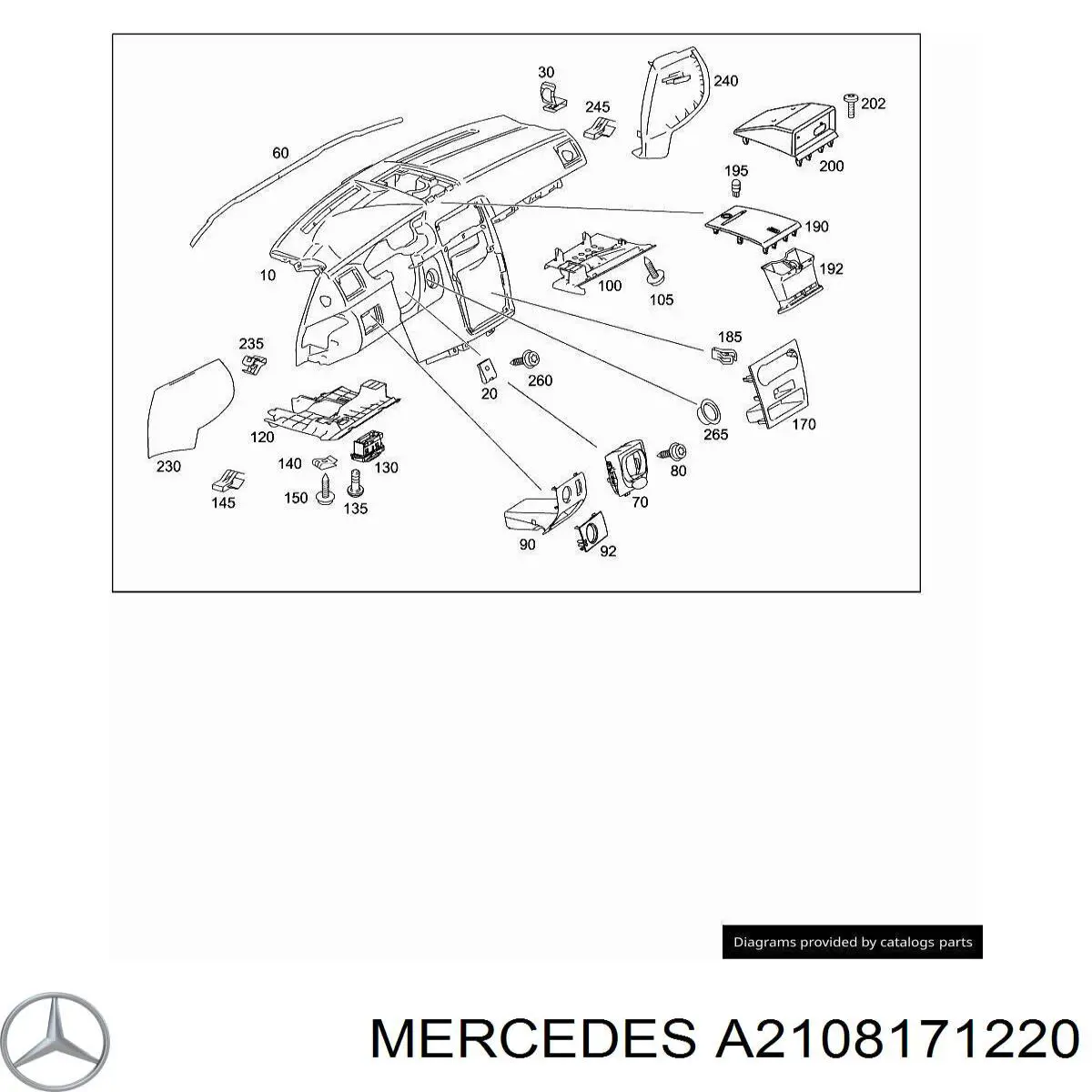  Mercedes A2108171220 preço, a partir de 4,12 USD
