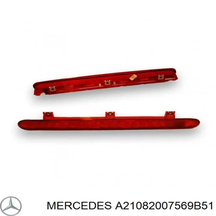 Sinal de parada traseiro adicional Mercedes A21082007569B51 preço, a partir de 91,89 USD