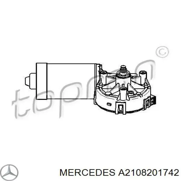 Motor de limpador pára-brisas do pára-brisas Mercedes A2108201742 preço, a partir de 83,57 USD