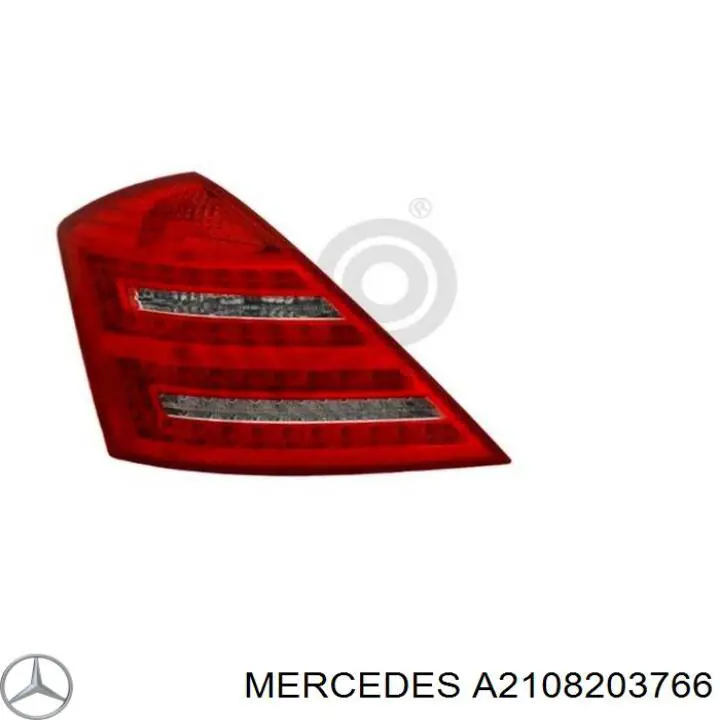 Compre A2108203766 Mercedes Vidro da luz esquerda