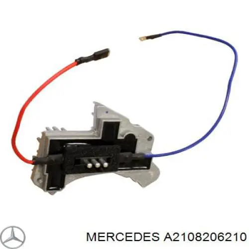 Resistor (resistência) de ventilador de forno (de aquecedor de salão) Mercedes A2108206210 preço, a partir de 76,86 USD