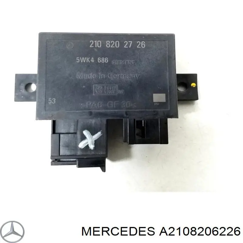 A2108206226 Mercedes Unidade de controlo do fecho central