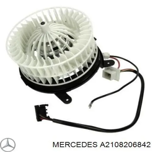 A2108206842 Mercedes Motor de ventilador de forno (de aquecedor de salão)