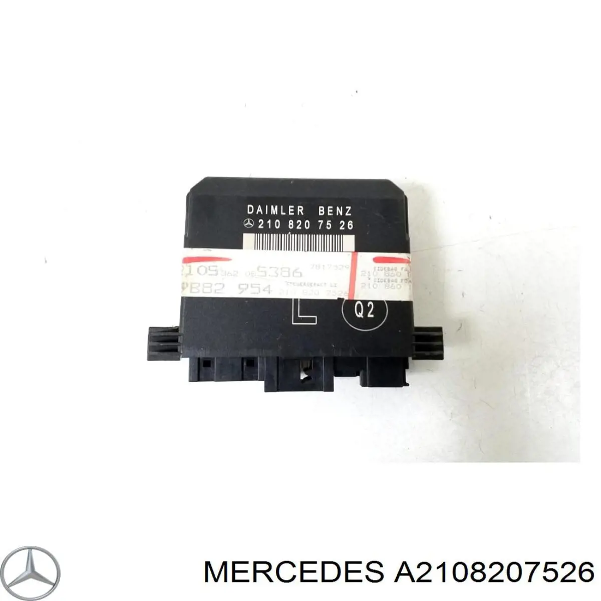 A2108207526 Mercedes Módulo de conforto da porta dianteira
