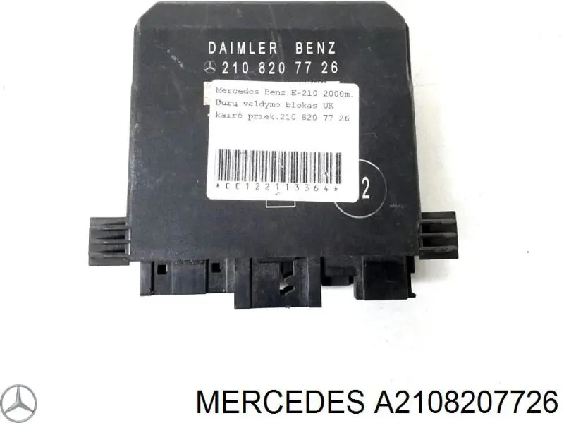 Módulo de conforto da porta dianteira Mercedes A2108207726 preço, a partir de 37,52 USD