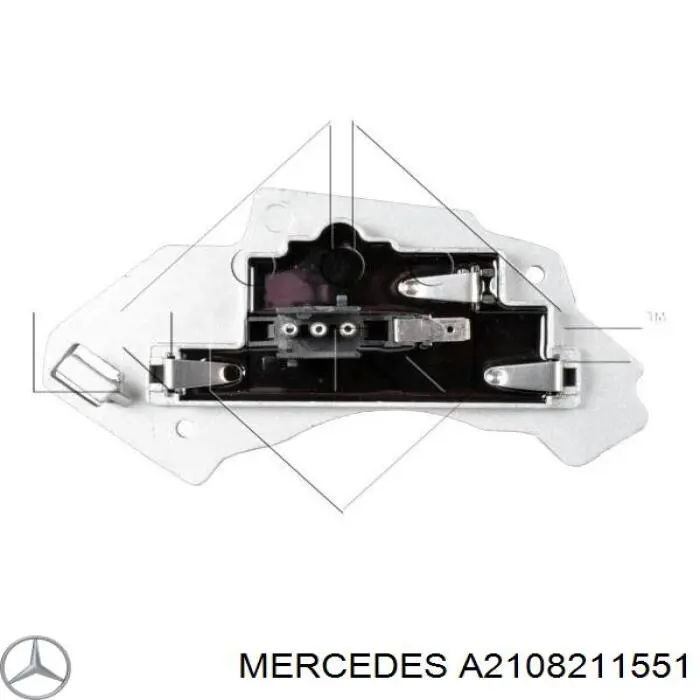 Resistor (resistência) de ventilador de forno (de aquecedor de salão) Mercedes A2108211551 preço, a partir de 72,82 USD