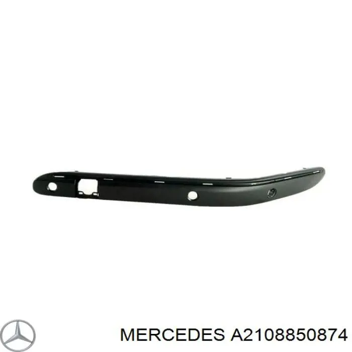 Compre A2108850874 Mercedes Moldura direita do pára-choque dianteiro