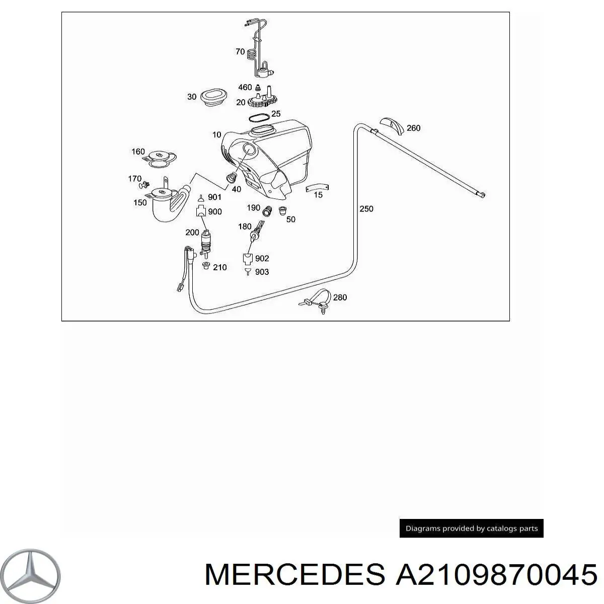 Tampão de fundo de carroçaria Mercedes A2109870045 preço, a partir de 6,32 USD