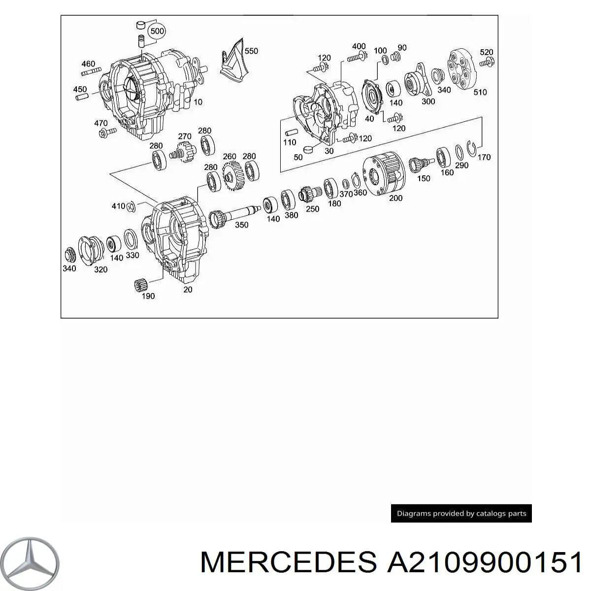 A2109900151 Mercedes 
